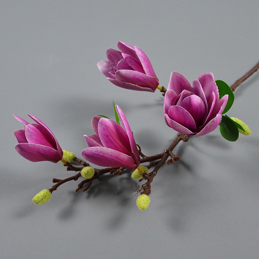 Artificial Flowers Silk Magnol - Bonsai Garden Photos ulasan dan harga