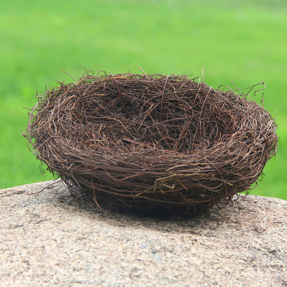 2Pcs Handmade Woven Rattan Bir - Bonsai Garden Photos ulasan dan harga