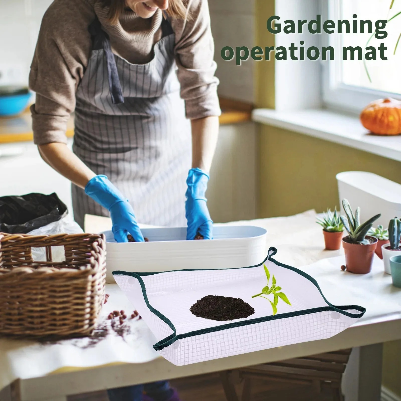 1Pc 50cm/19.68in Plant Repotti - Bonsai Repotting Mat ulasan dan harga