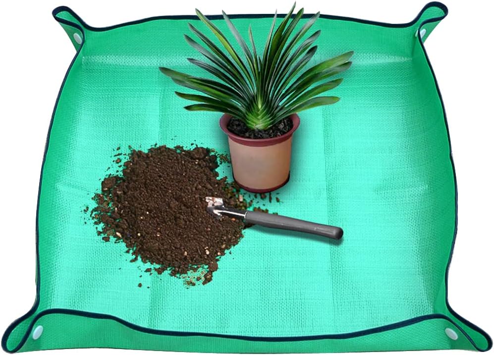 1Pc Foldable Portable Thicken  - Bonsai Repotting Mat ulasan dan harga