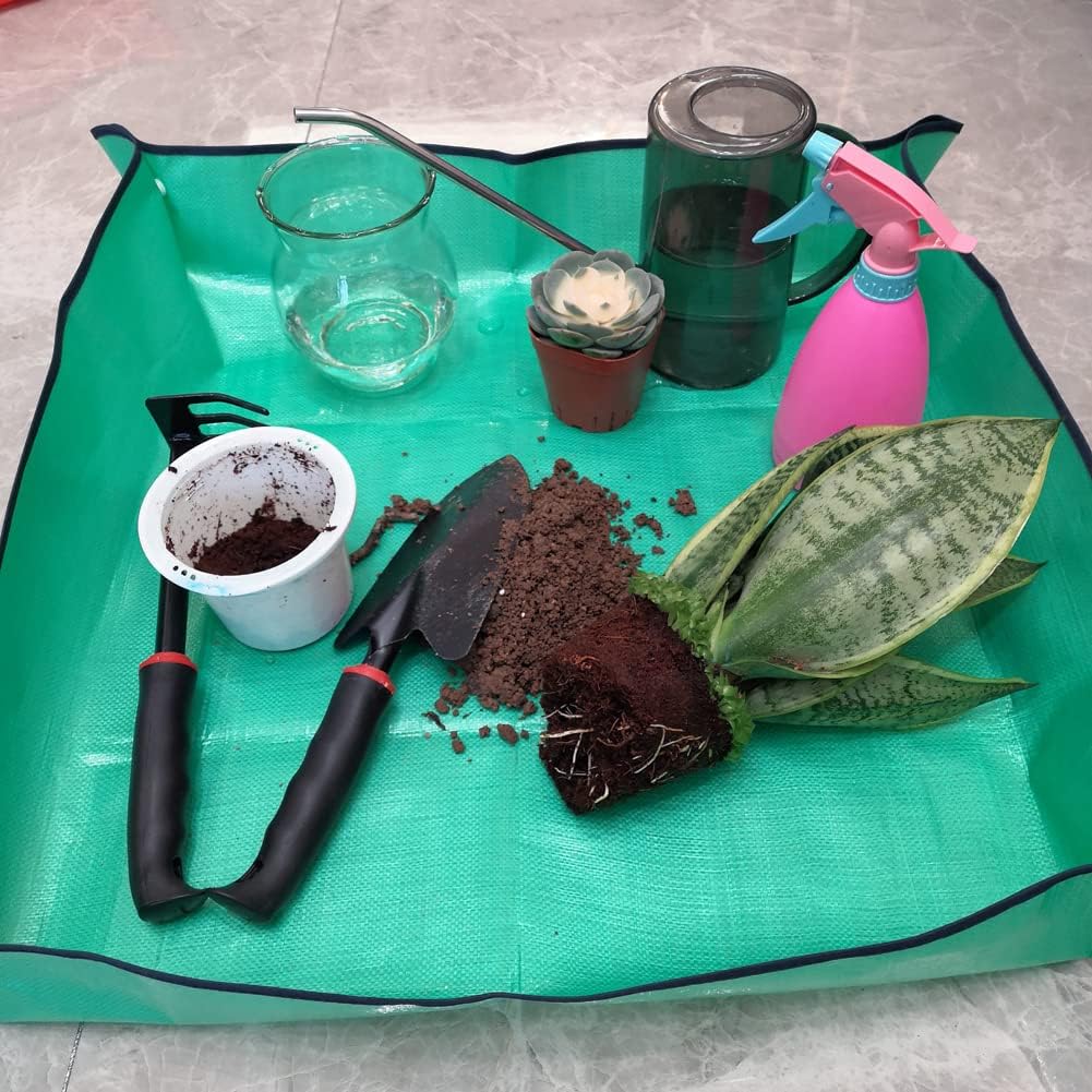 1Pc Foldable Portable Thicken  - Bonsai Repotting Mat ulasan dan harga