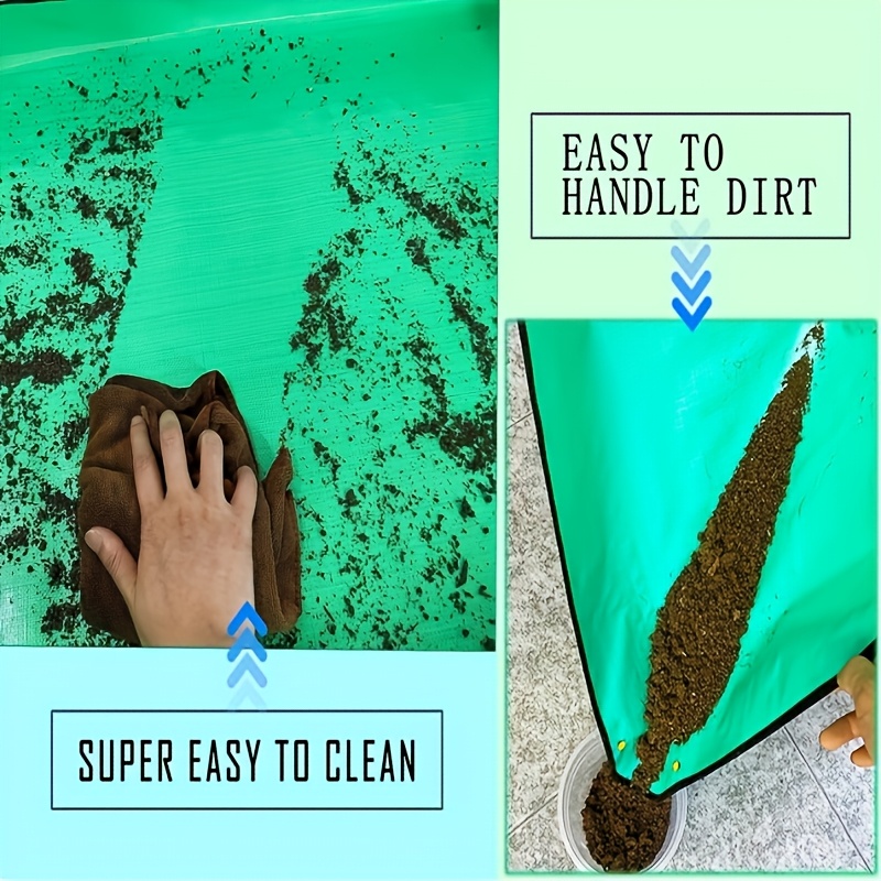 Large Foldable Heavy Duty PE P - Bonsai Repotting Mat ulasan dan harga