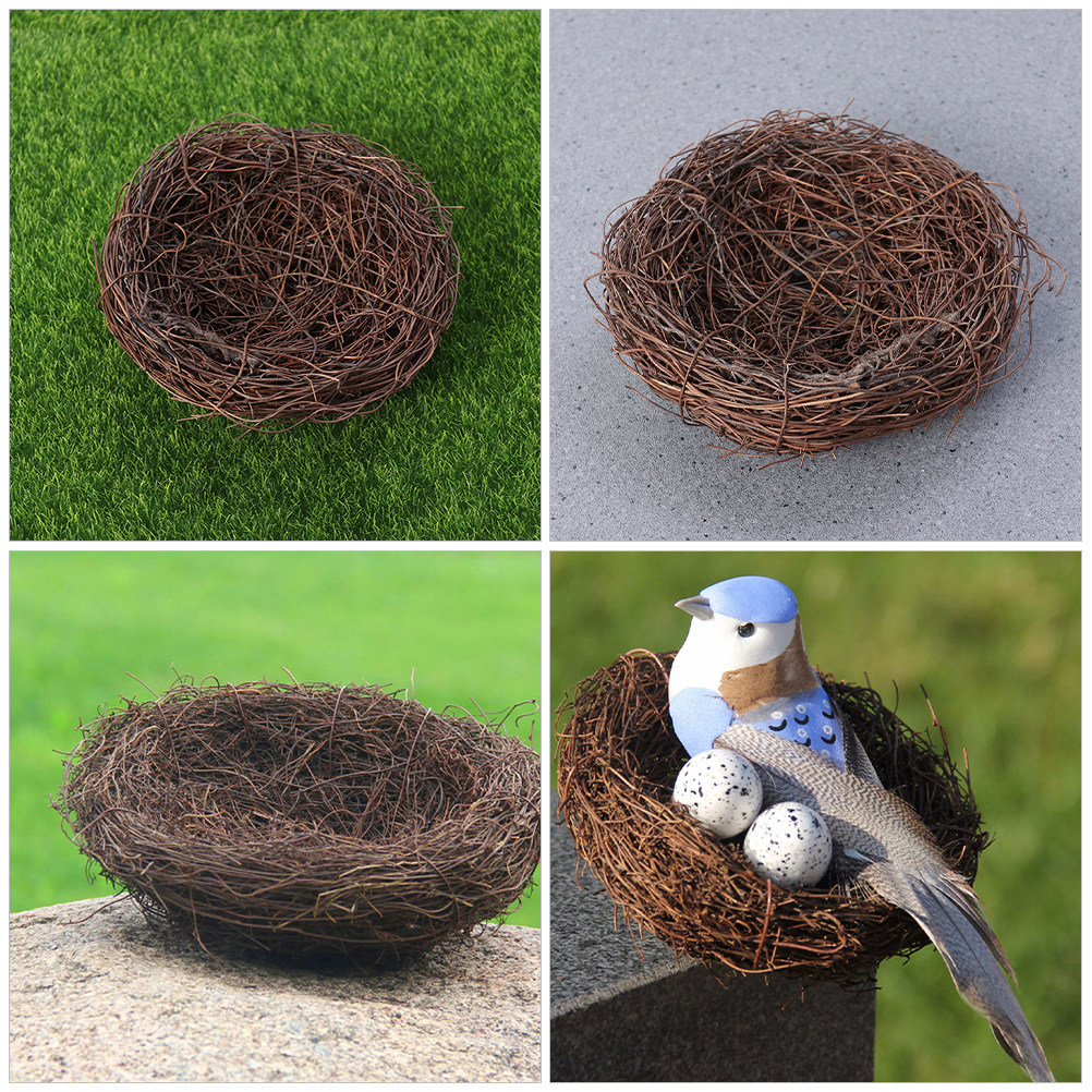 2Pcs Realistic Woven Rattan Bi - Bonsai Garden Photos ulasan dan harga