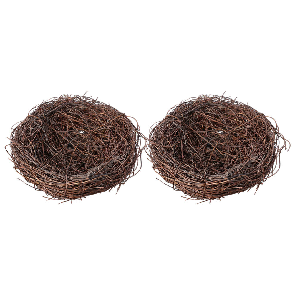 2Pcs Realistic Woven Rattan Bi - Bonsai Garden Photos ulasan dan harga