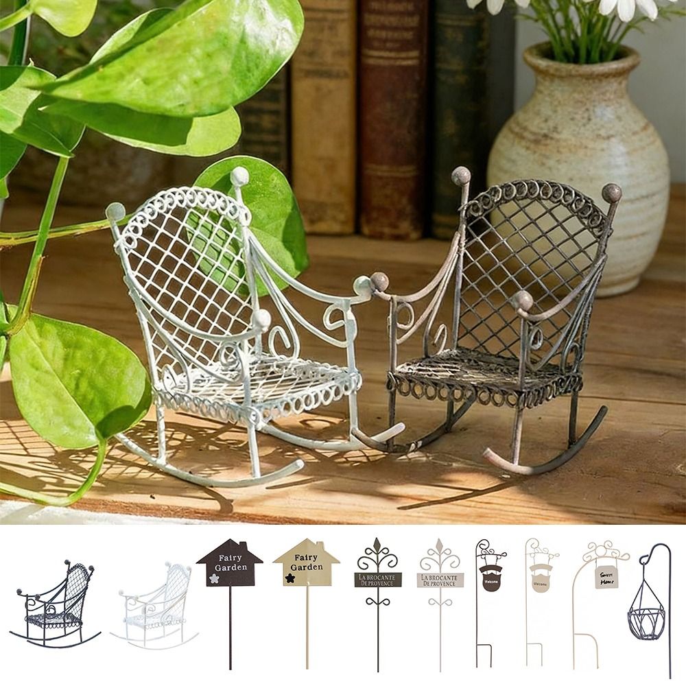 Metal Dollhouse Furniture Whit - Bonsai Garden Photos ulasan dan harga