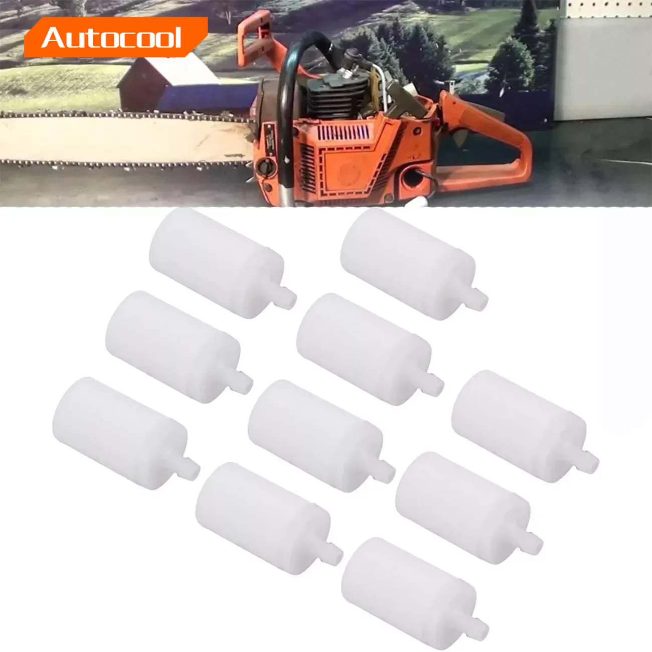 10PCS Chainsaw Fuel Filters 5m - Husqvarna Chainsaw 440 ulasan dan harga